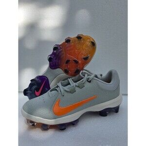 Nike Hyperdiamond 4 Pro Softball Cleats HF1124-001 Gray Size 8.5 Women / 7 Men